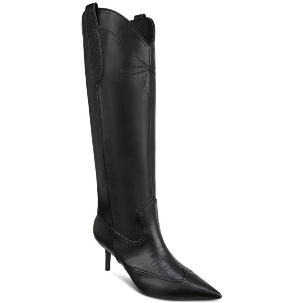 INC‎ International Concepts Womens Size 6.5M Hayleigh Mid-Heel Cowboy Boots $129